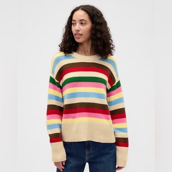 GAP Factory Sweaters - GAP FACTORY NWT Striped Sweater M